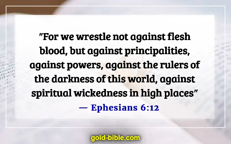 Scriptures On Victory Through The Blood Of Jesus (Ephesians 6:12)