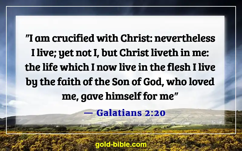 Scriptures On Victory Through The Blood Of Jesus (Galatians 2:20)