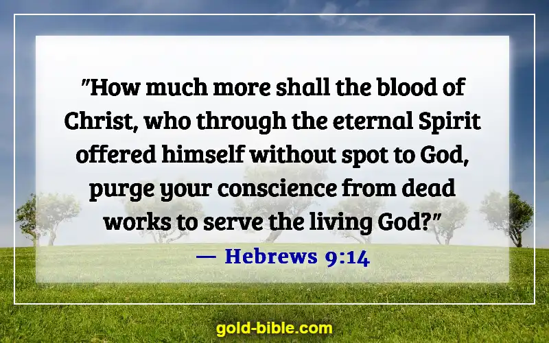 Scriptures On Victory Through The Blood Of Jesus (Hebrews 9:14)