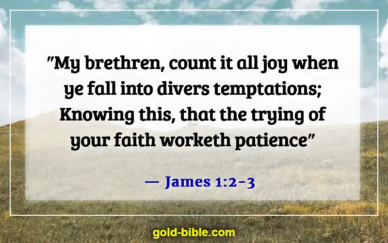 Bible Verses About Having Faith And Confidence In God (James 1:2-3)