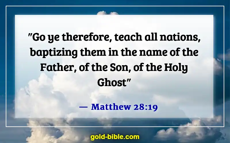 Bible Verses About Preaching And Ministering to Unbelievers (Matthew 28:19)