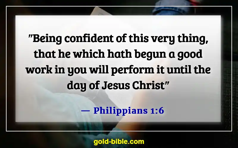 Bible Verses About God Leading Your Path (Philippians 1:6)